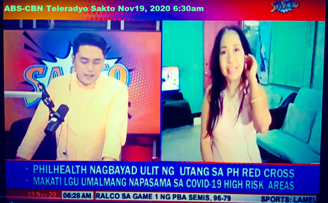 Razor-sharp Journalists Johnson Manabat & Jeff Canoy quiz m...ary: At sunrise this morning on ABS-CBN
Teleradyo Sakto 6:30am